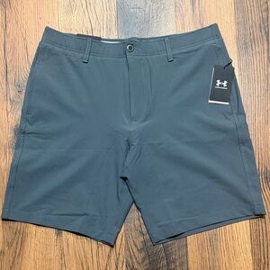 NWT Menʻs Size 36 Under Armour Dark Gray Athletic Dress or Golf Shorts